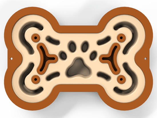 anti gulping dog bowl